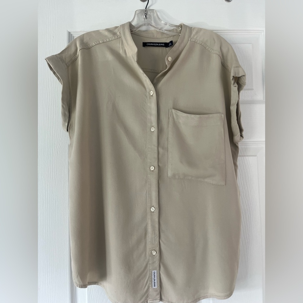 Calvin Klein Jeans Light Tan Shirt